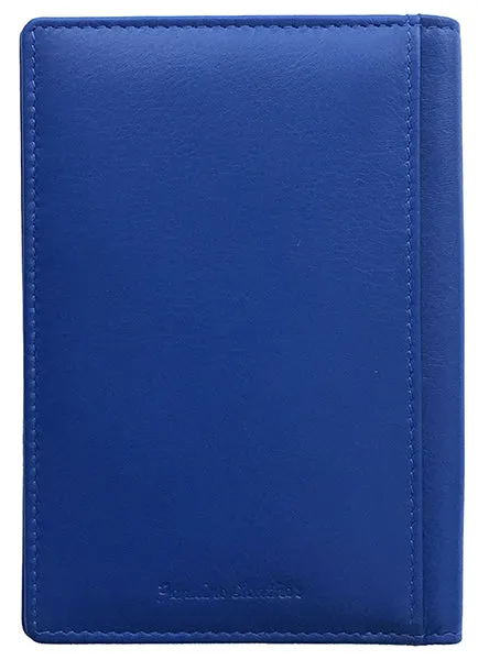 Personalized Monogrammed Leather RFID Passport Wallet and Luggage Tag