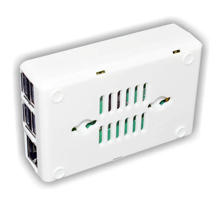 PiStart - Raspberry Pi 3 Case with ON Switch (White)
