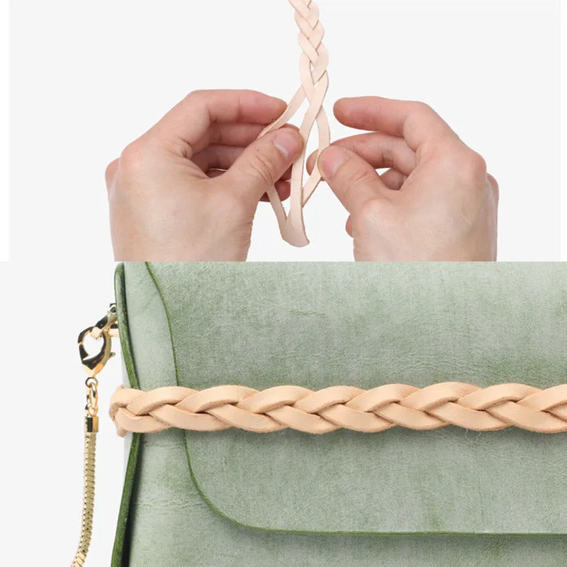 Small Womens Leather Crossbody Bags Chain Purse Shoulder Bags for Women