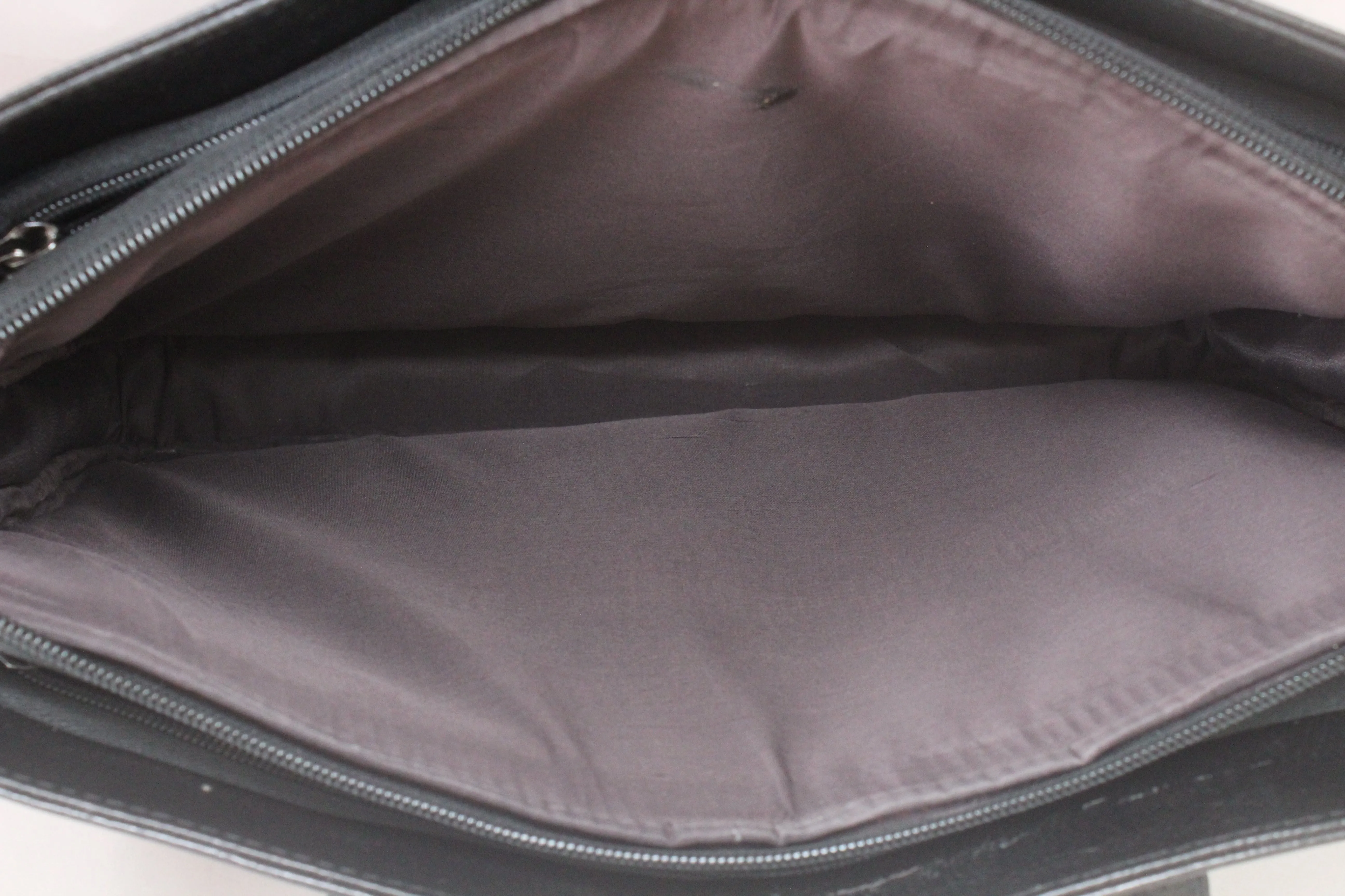 Taha Genuine Leather Black Laptop Bag THLB1