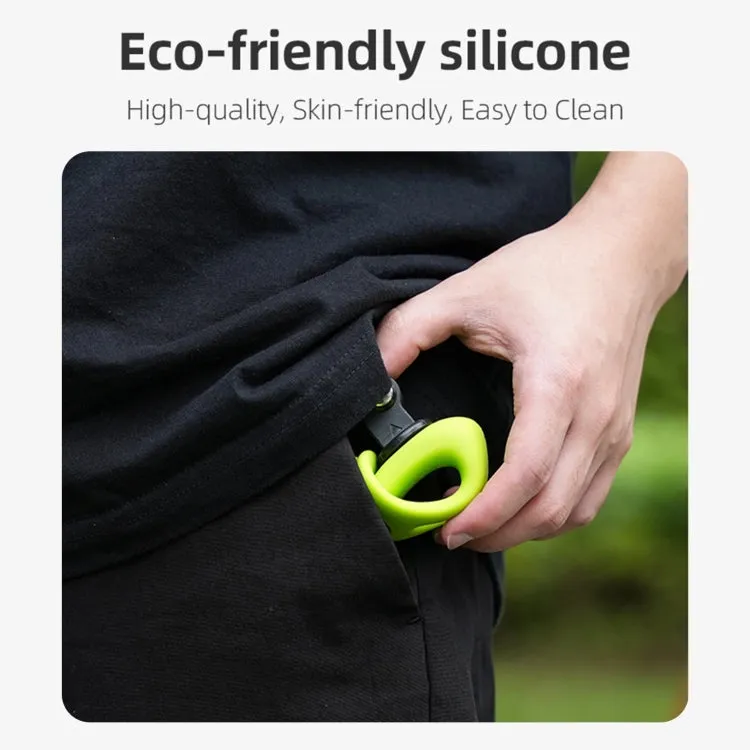 TELESIN TLQ-005 Elastic Quick Release Stand Multi-functional Fixed Silicone Strap Accessories(Black)