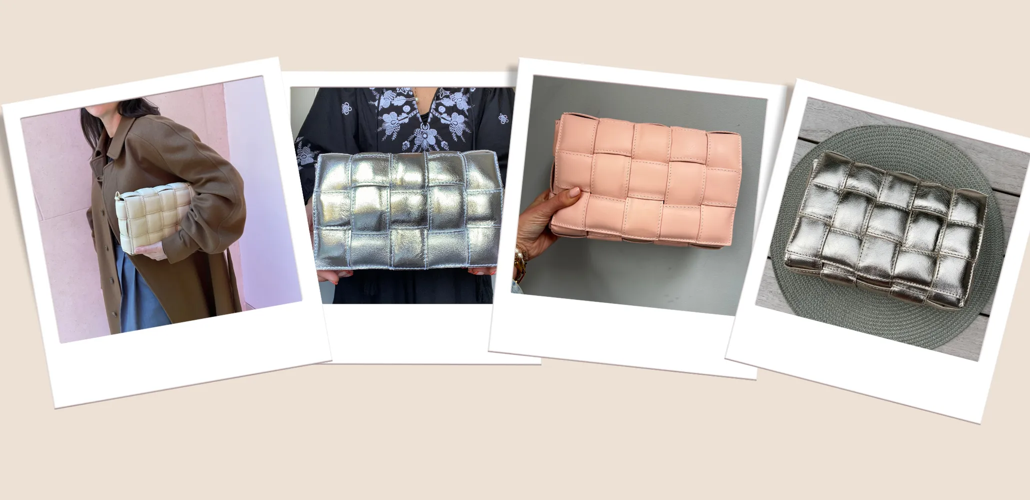 The Woven Padded Leather Bag