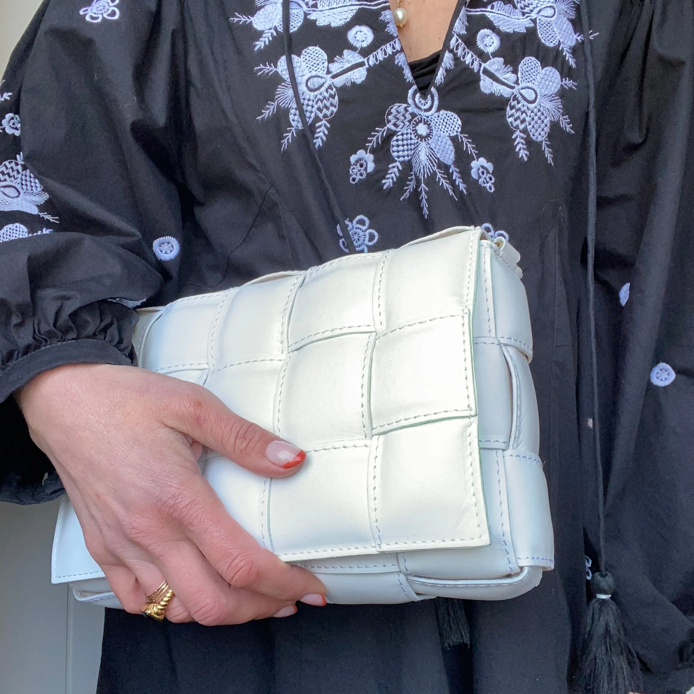 The Woven Padded Leather Bag