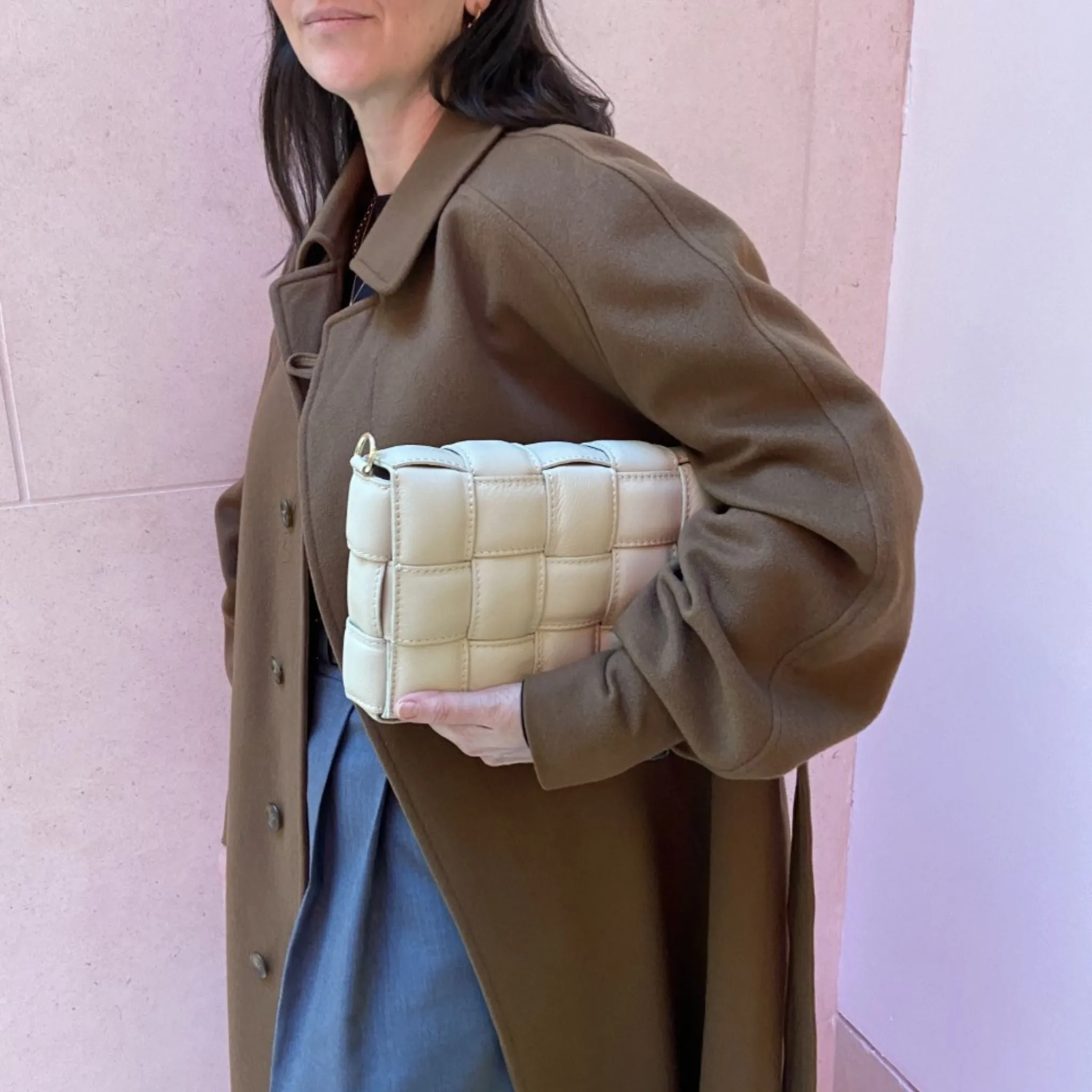 The Woven Padded Leather Bag