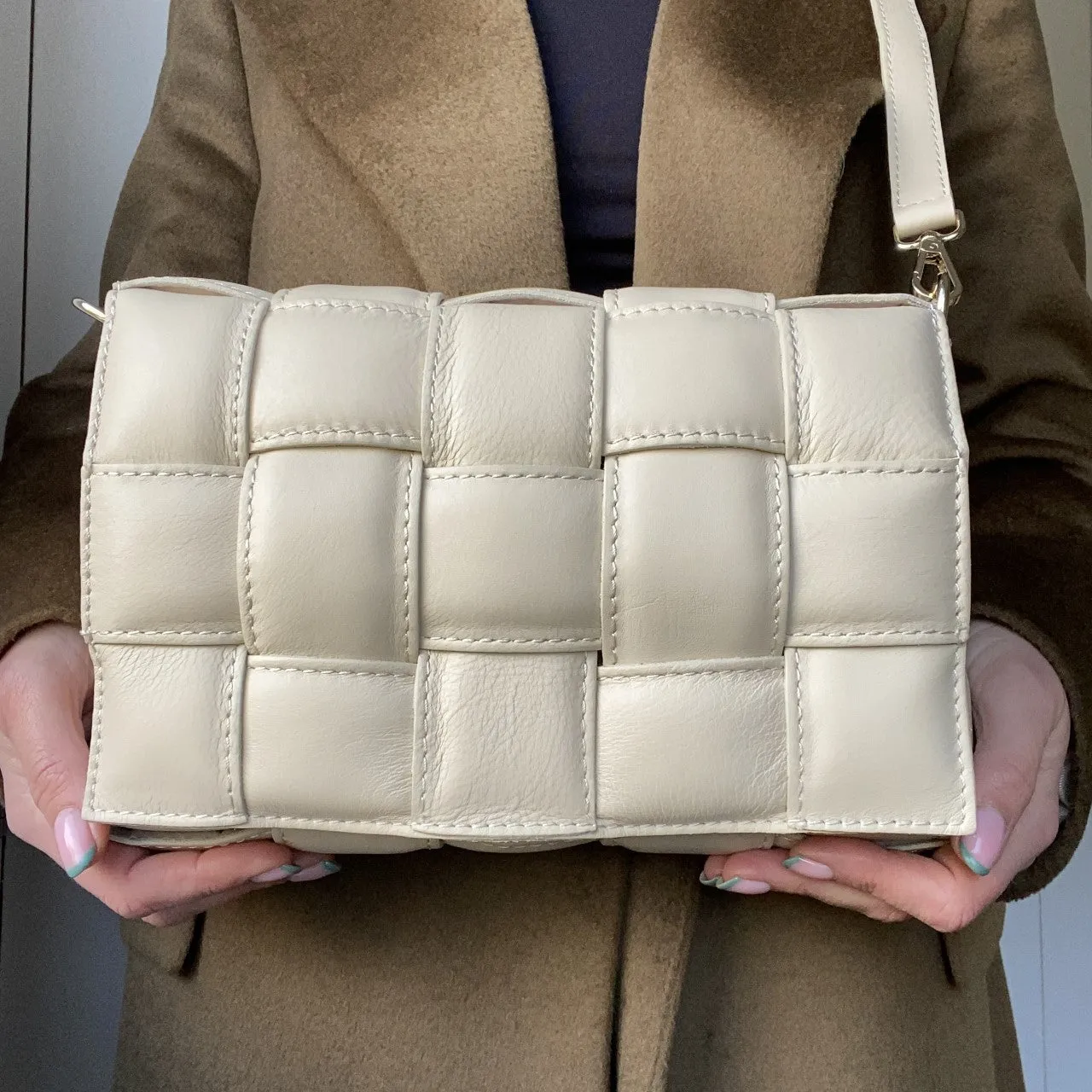The Woven Padded Leather Bag