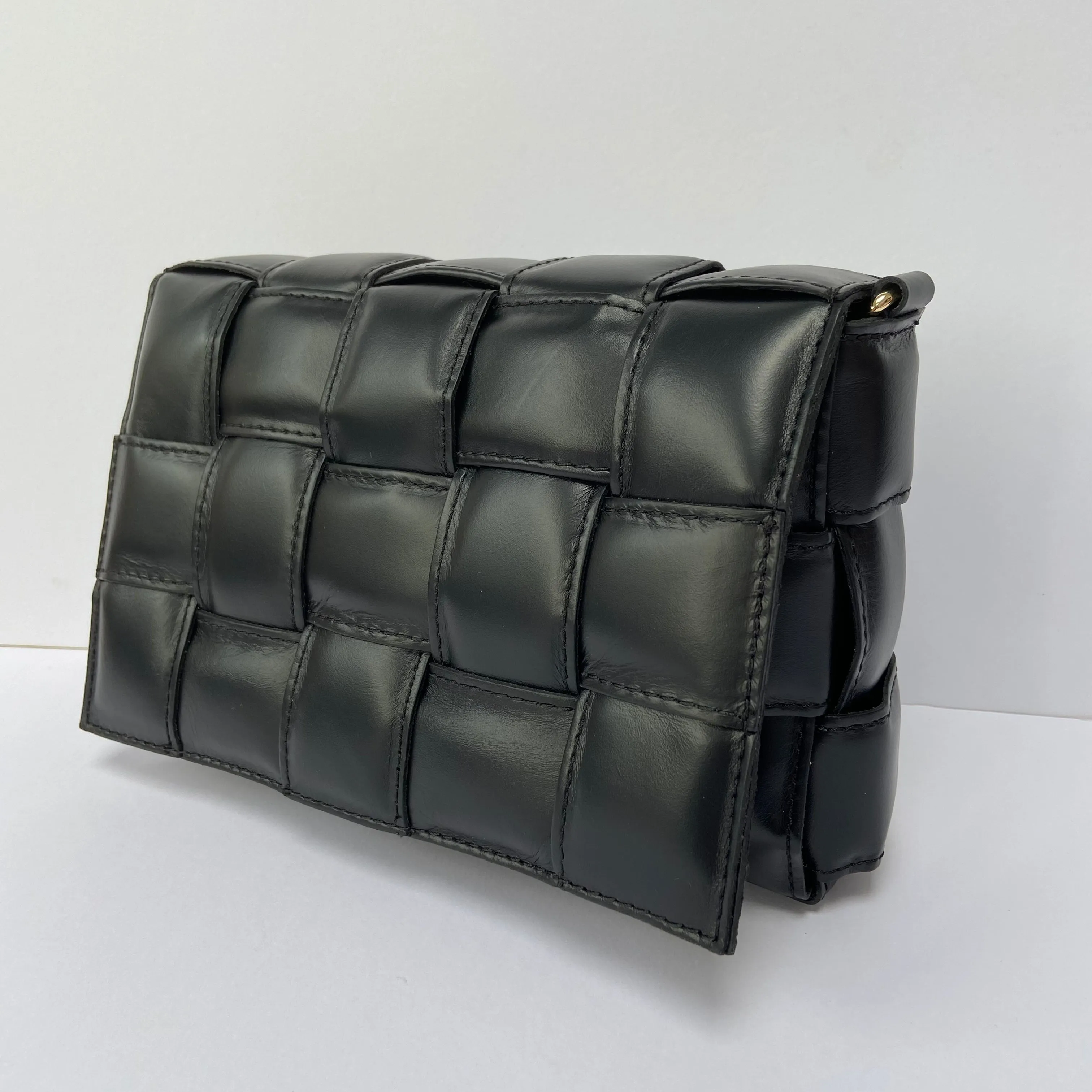 The Woven Padded Leather Bag