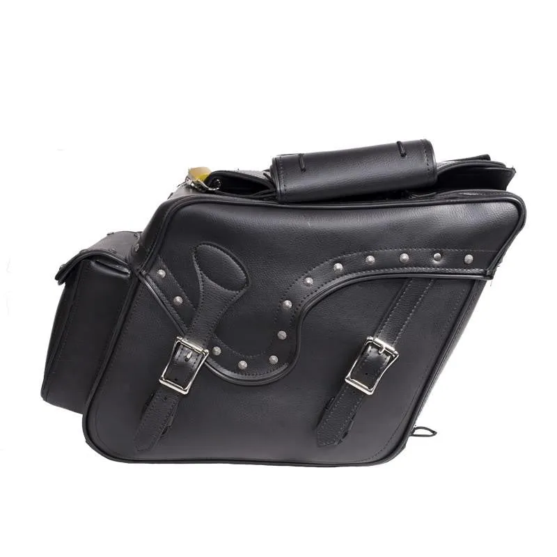 Throwover PVC Motorcycle Saddlebag