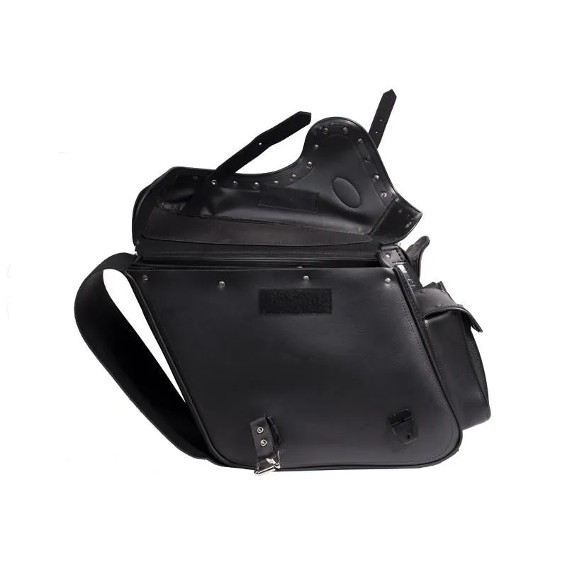 Throwover PVC Motorcycle Saddlebag