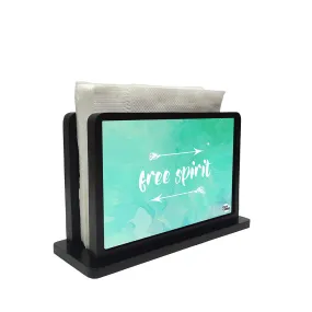 Tissue Holder Paper Napkin Stand - Free  Spirit