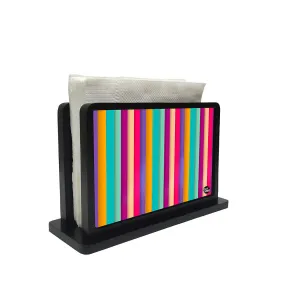 Tissue Holder Paper Napkin Stand - Line Pattern