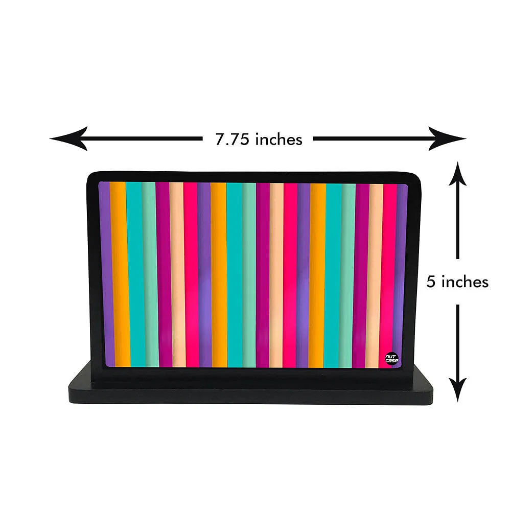 Tissue Holder Paper Napkin Stand - Line Pattern