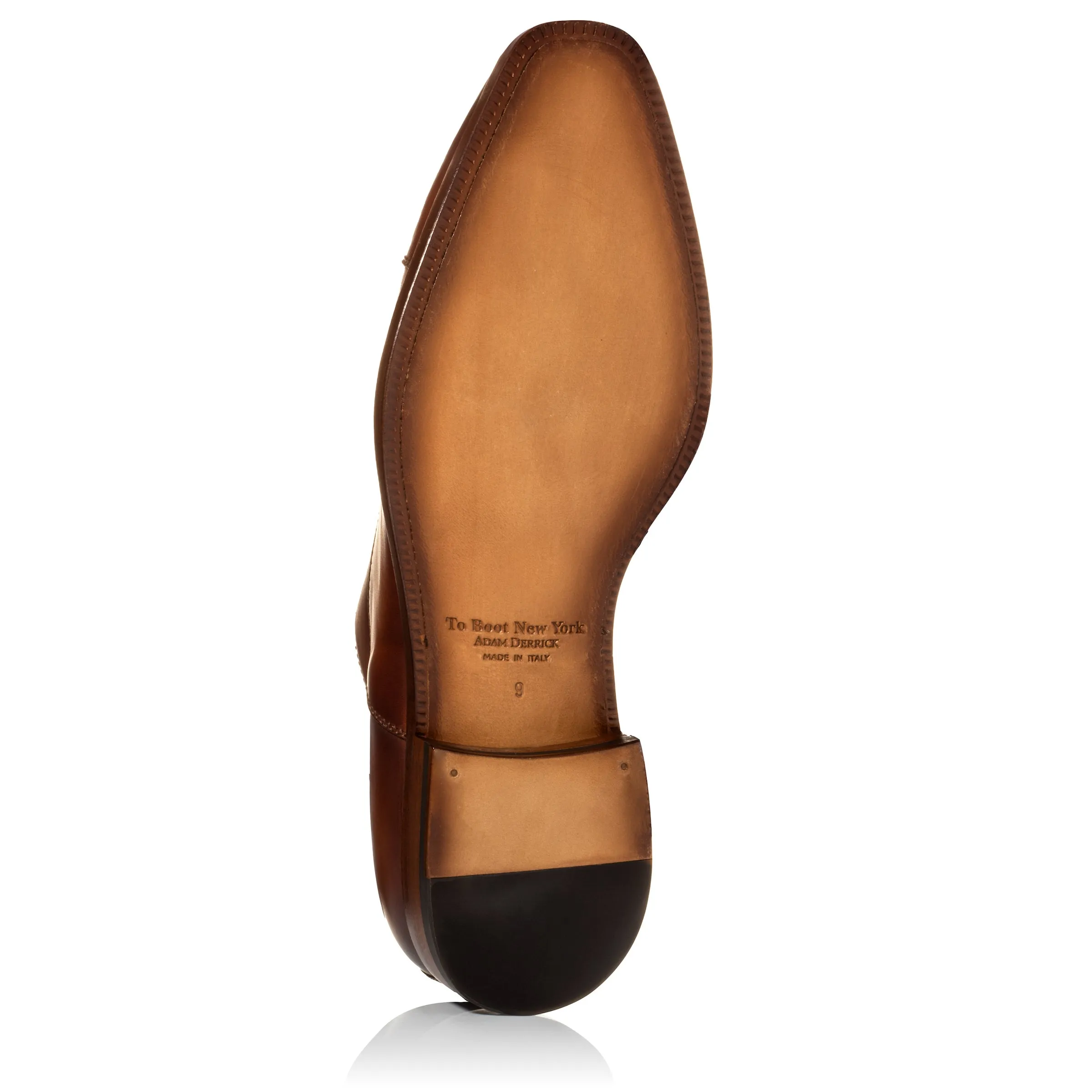 Trento Mid Brown Burnish Calf Cap Toe