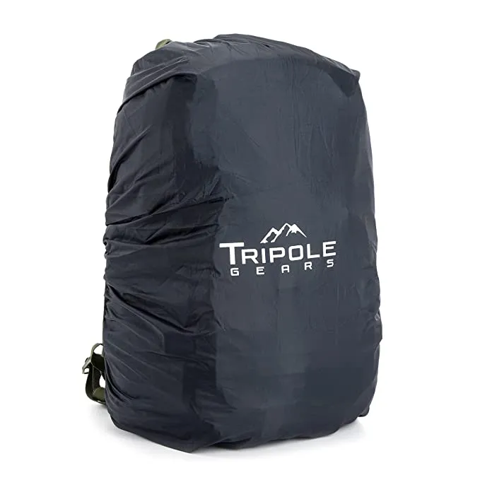 Tripole Alfa 45 Litres Military Tactical Backpack and Rucksack with Detachable Sling Bag | Rain Cover | 3 Year Warranty - Khaki